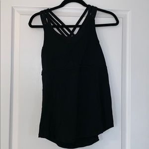 Lululemon tank top black